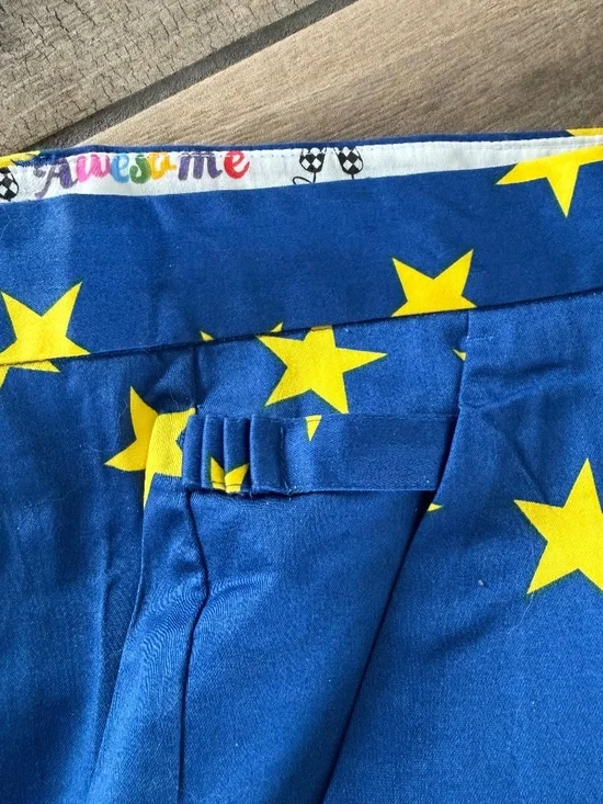 Royal and Awesome Men's Golf Shorts, Eurostar, Ryder Cup Theme, Size 44, NWT - Picture 4 of 7